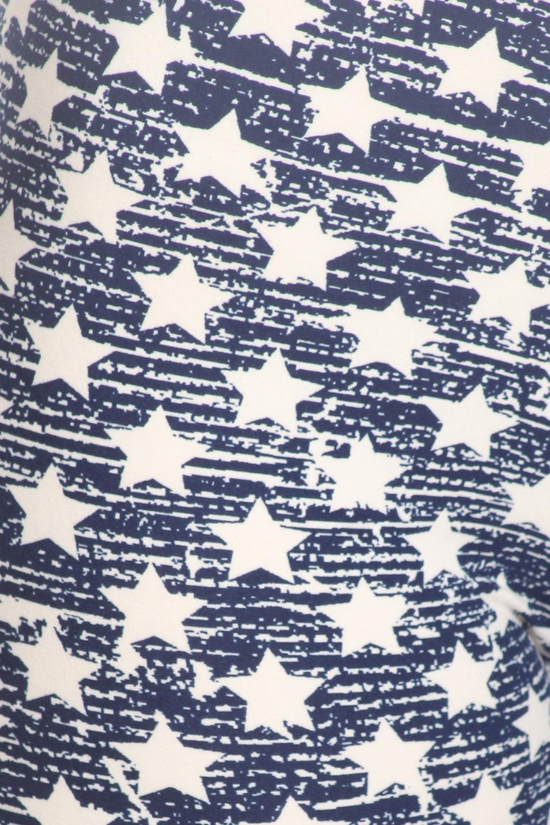 Wholesale Buttery Smooth Rustic Star Plus Size Leggings (One Size Plus)
