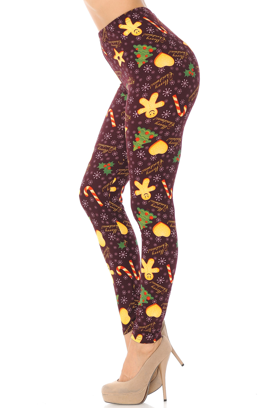 Wholesale Buttery Smooth Merry Christmas Treats and Cookies Leggings