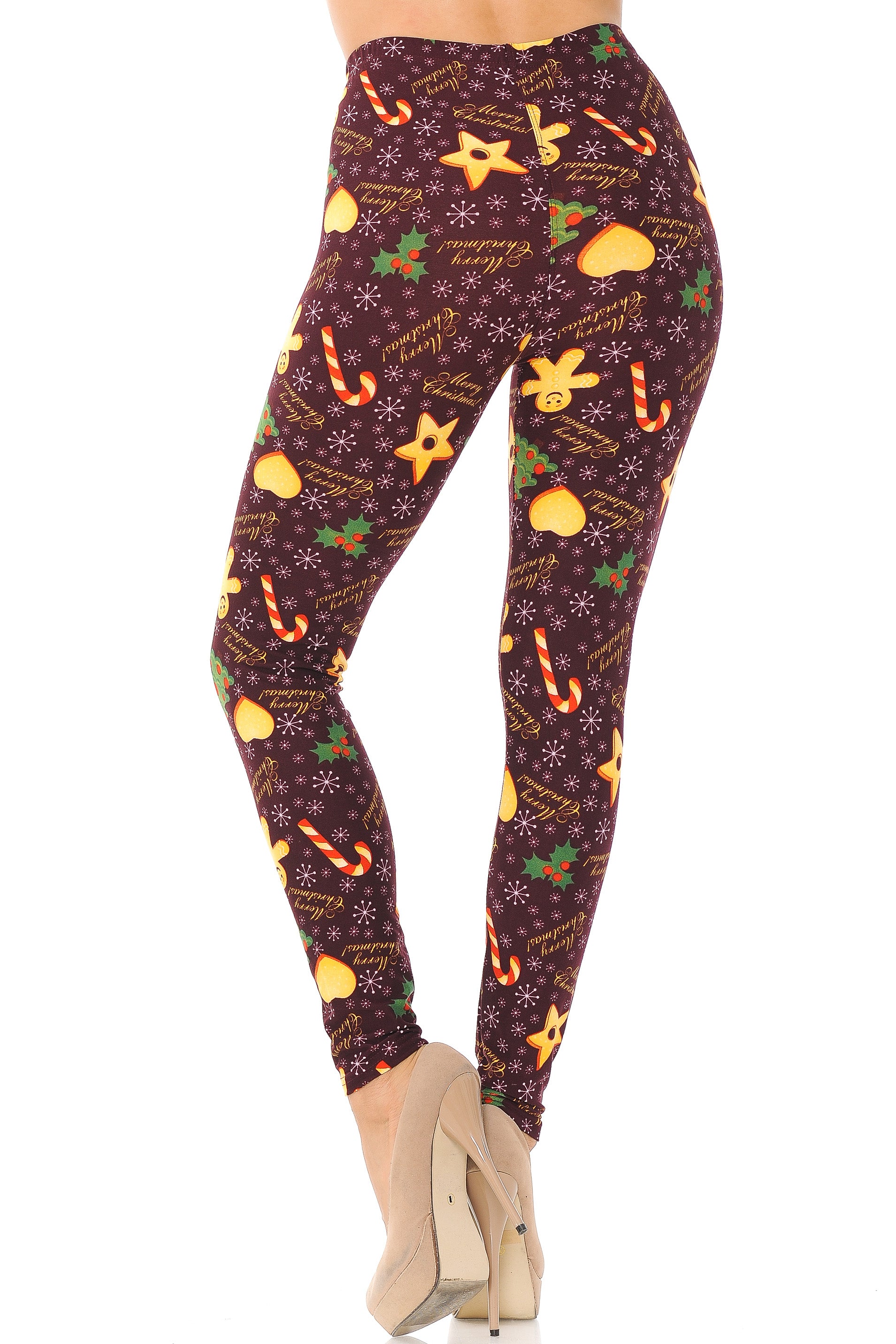 Wholesale Buttery Smooth Merry Christmas Treats and Cookies Leggings