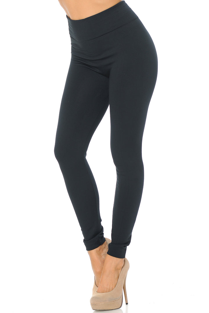 Wholesale Fleece Lined Leggings - Anemone