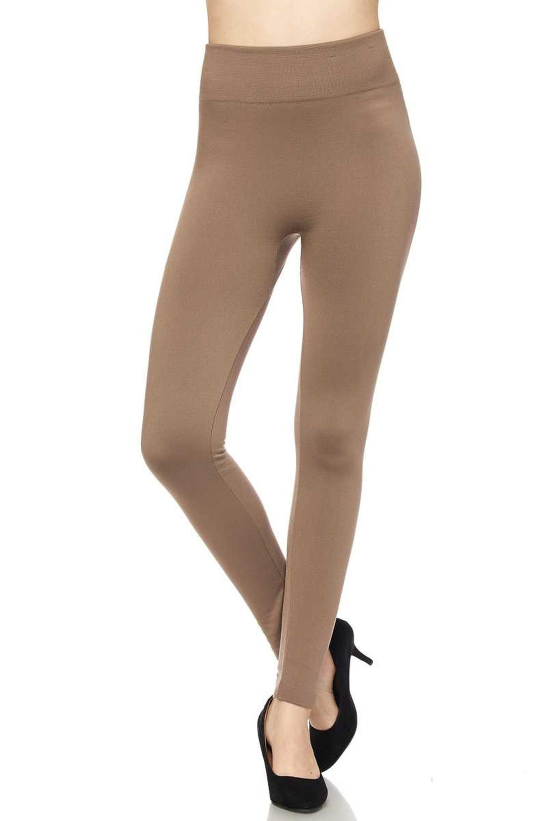 Wholesale Fleece Lined Leggings - Anemone