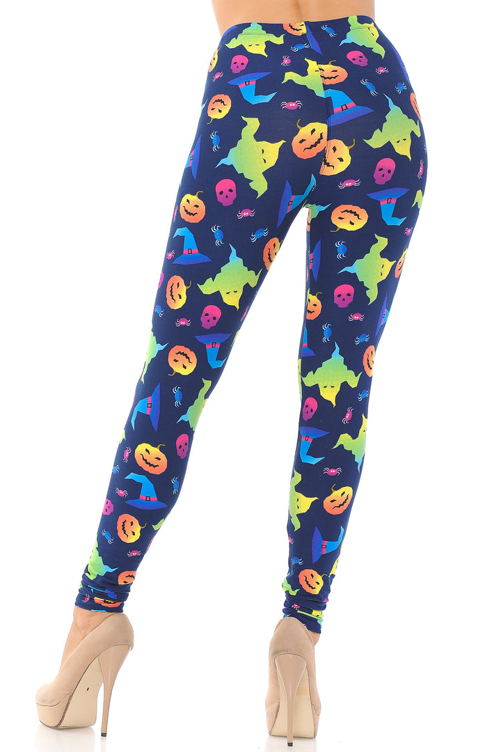 Wholesale Buttery Smooth Ghostbusters Ghosts Halloween Leggings
