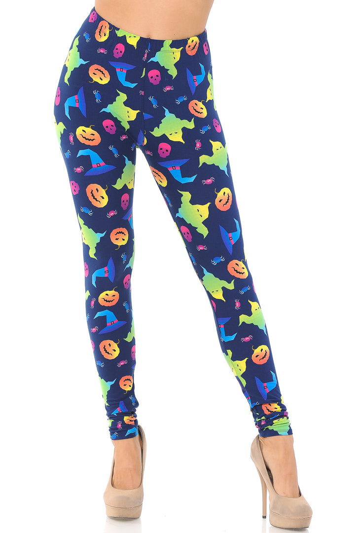 Wholesale Buttery Smooth Ghostbusters Ghosts Halloween Leggings