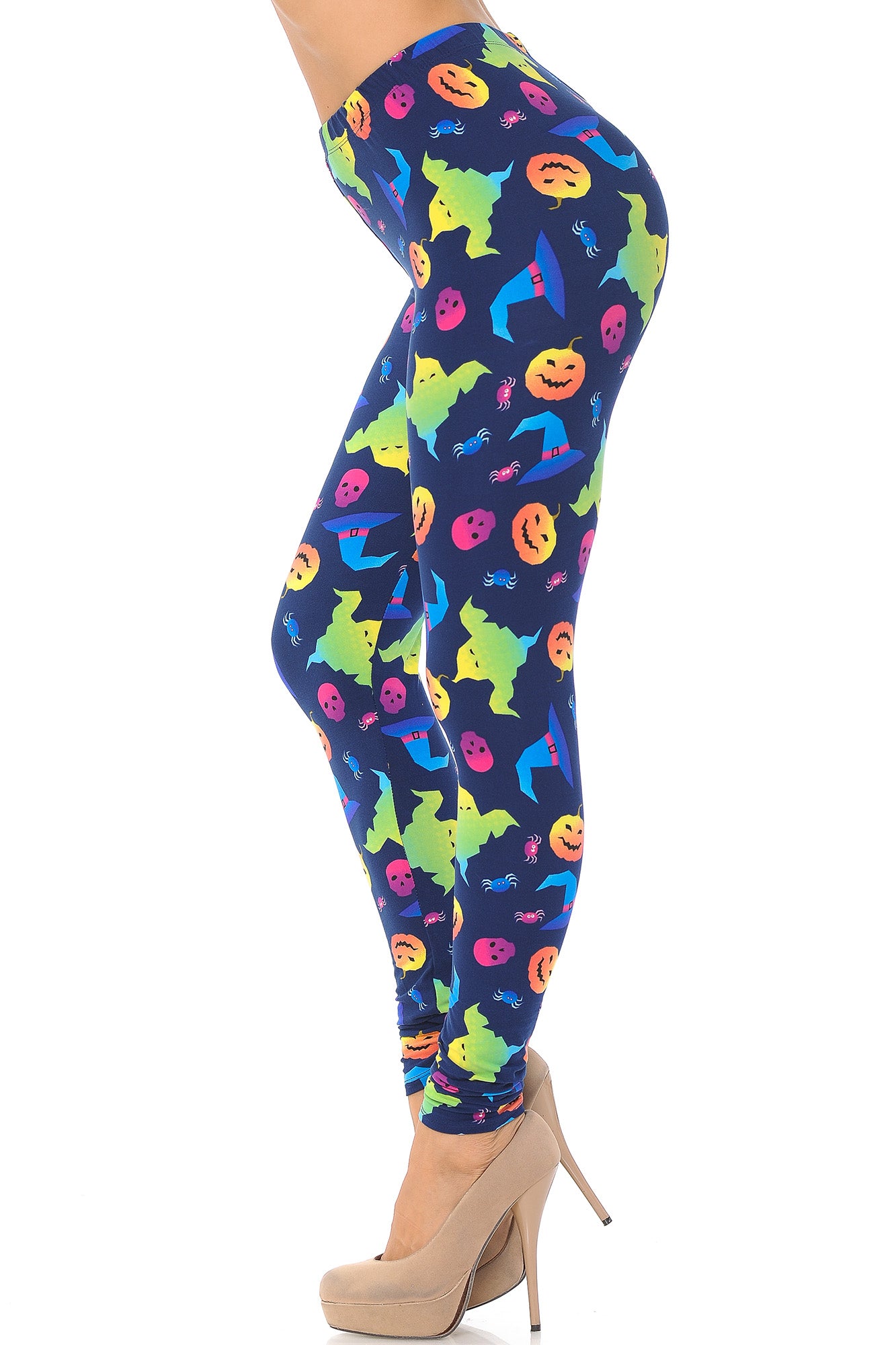 Wholesale Buttery Smooth Ghostbusters Ghosts Halloween Leggings
