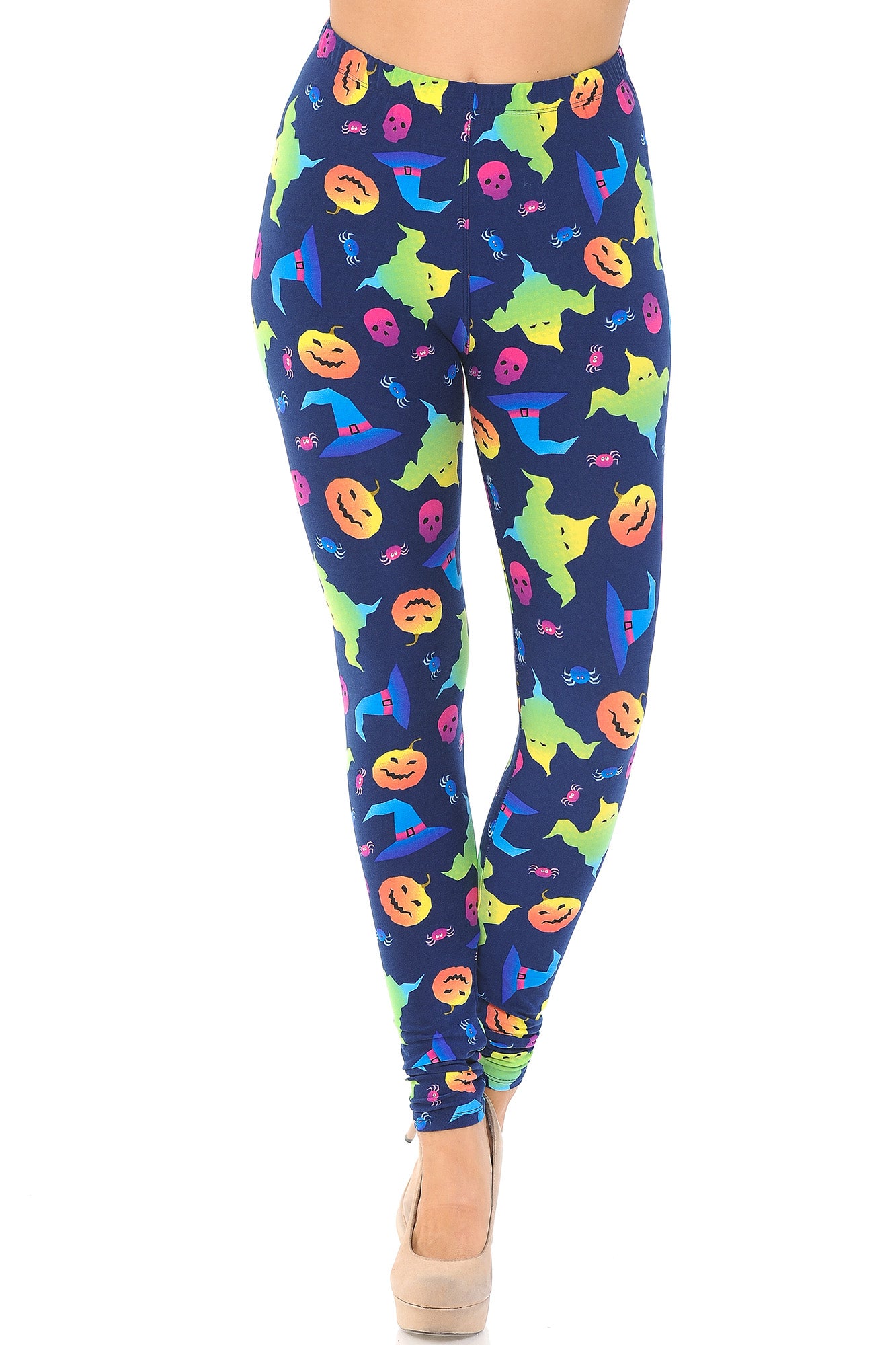 Wholesale Buttery Smooth Ghostbusters Ghosts Halloween Leggings