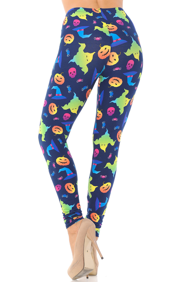 Wholesale Buttery Smooth Ghostbusters Ghosts Halloween Leggings