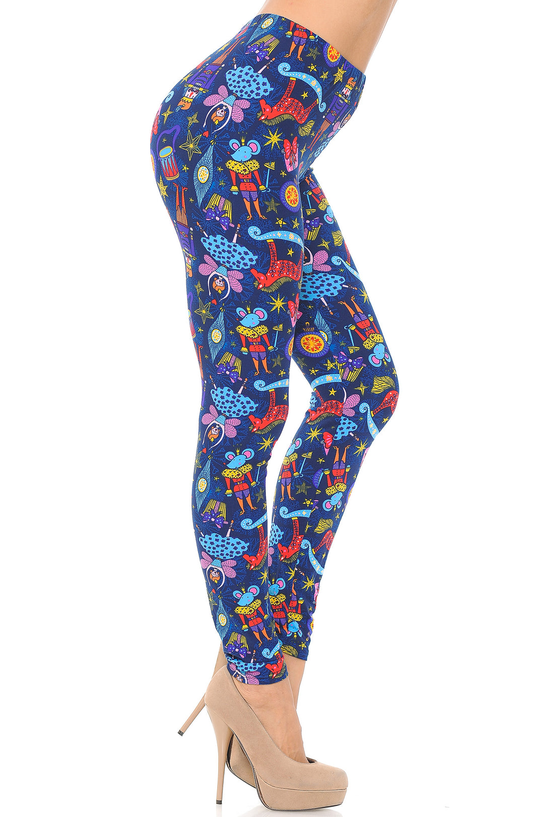 Wholesale Buttery Smooth Nutcracker Christmas Trinkets Leggings