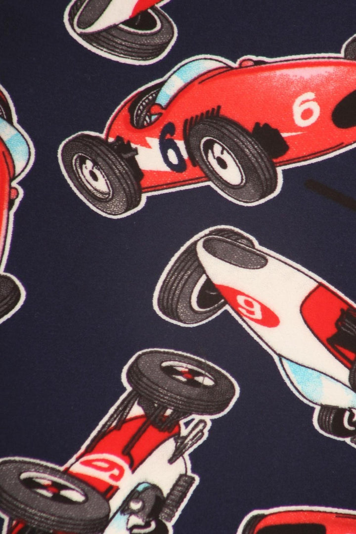 Wholesale Buttery Smooth Retro Race Car Plus Size Leggings