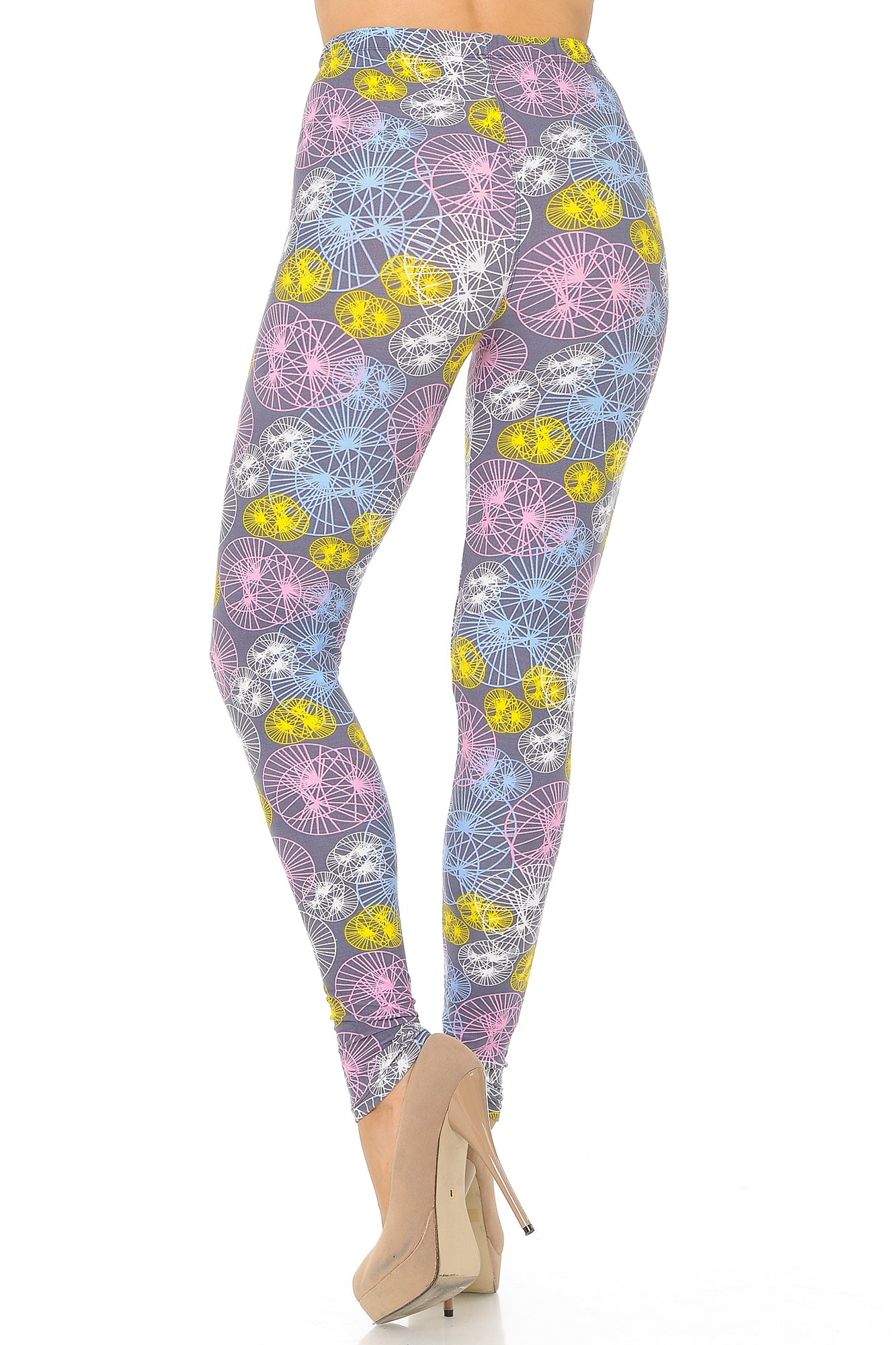 Wholesale Buttery Smooth Geometric Spindles Leggings