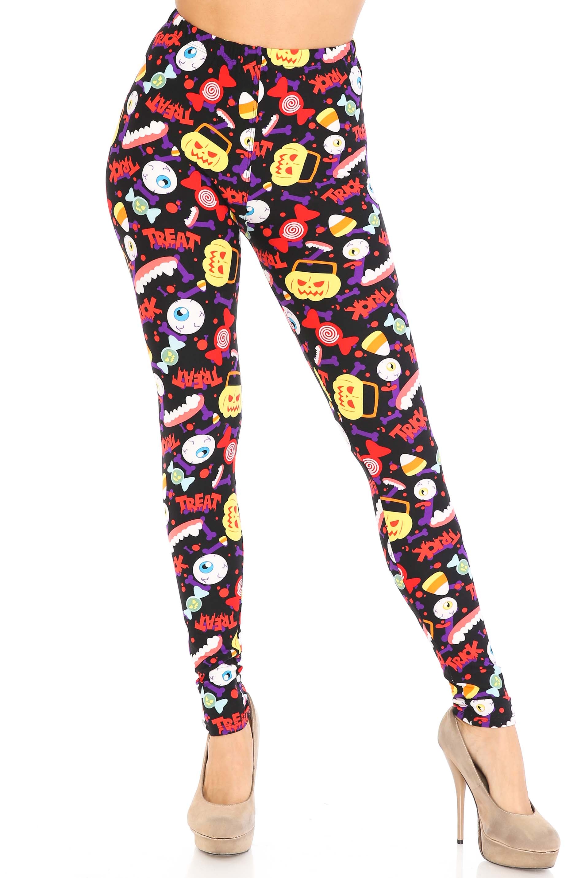 Wholesale Buttery Smooth Trick or Treat Leggings