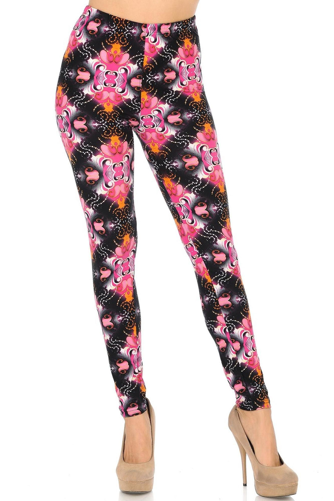Wholesale Buttery Smooth Fuchsia Shangri-La Leggings