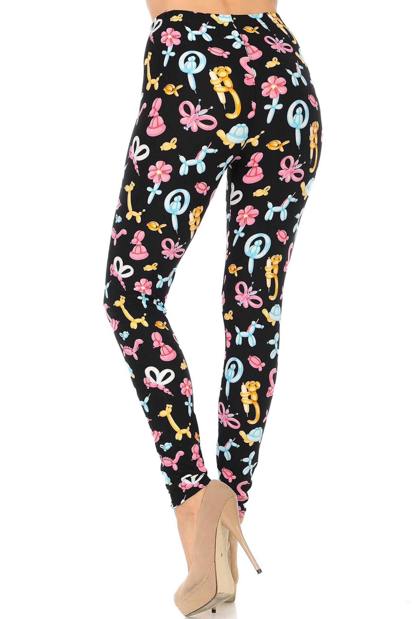 Wholesale Buttery Soft  Animal Balloon Leggings
