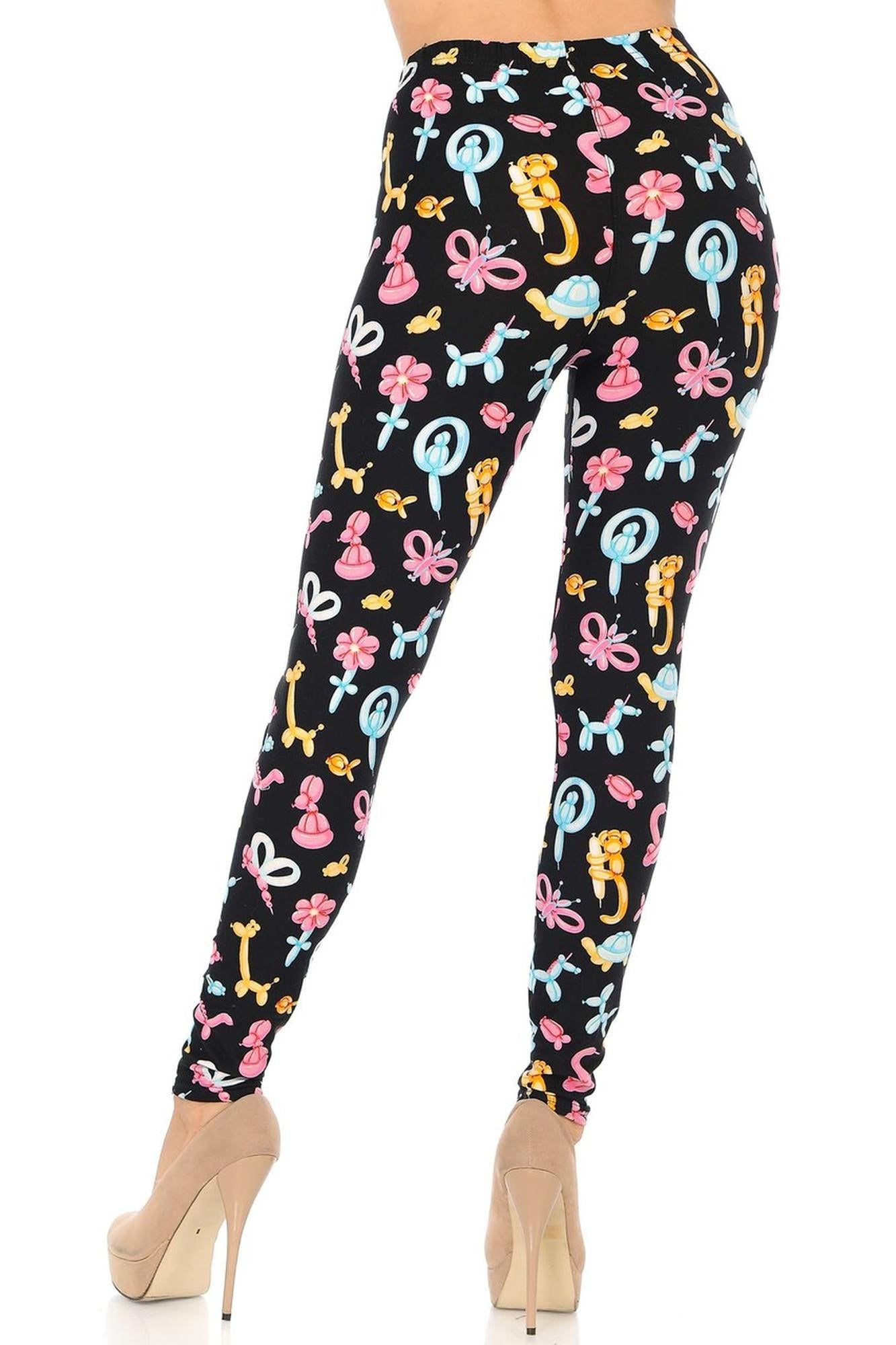 Wholesale Buttery Soft  Animal Balloon Leggings