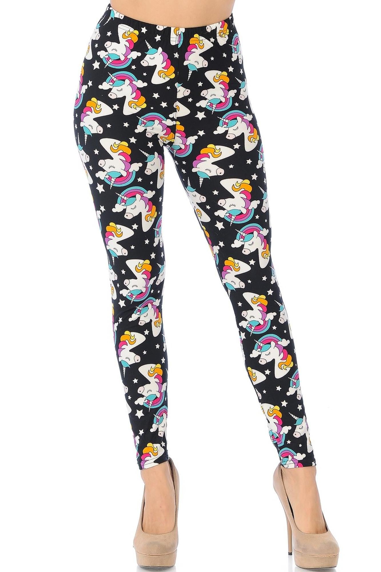 Wholesale Buttery Smooth Dreaming Unicorns Leggings