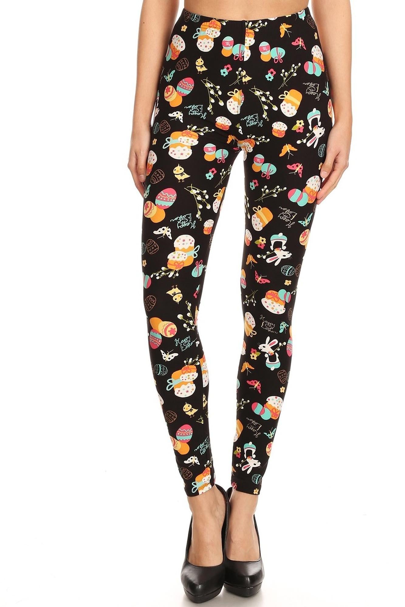 Wholesale Buttery Smooth Easter Extravaganza Leggings