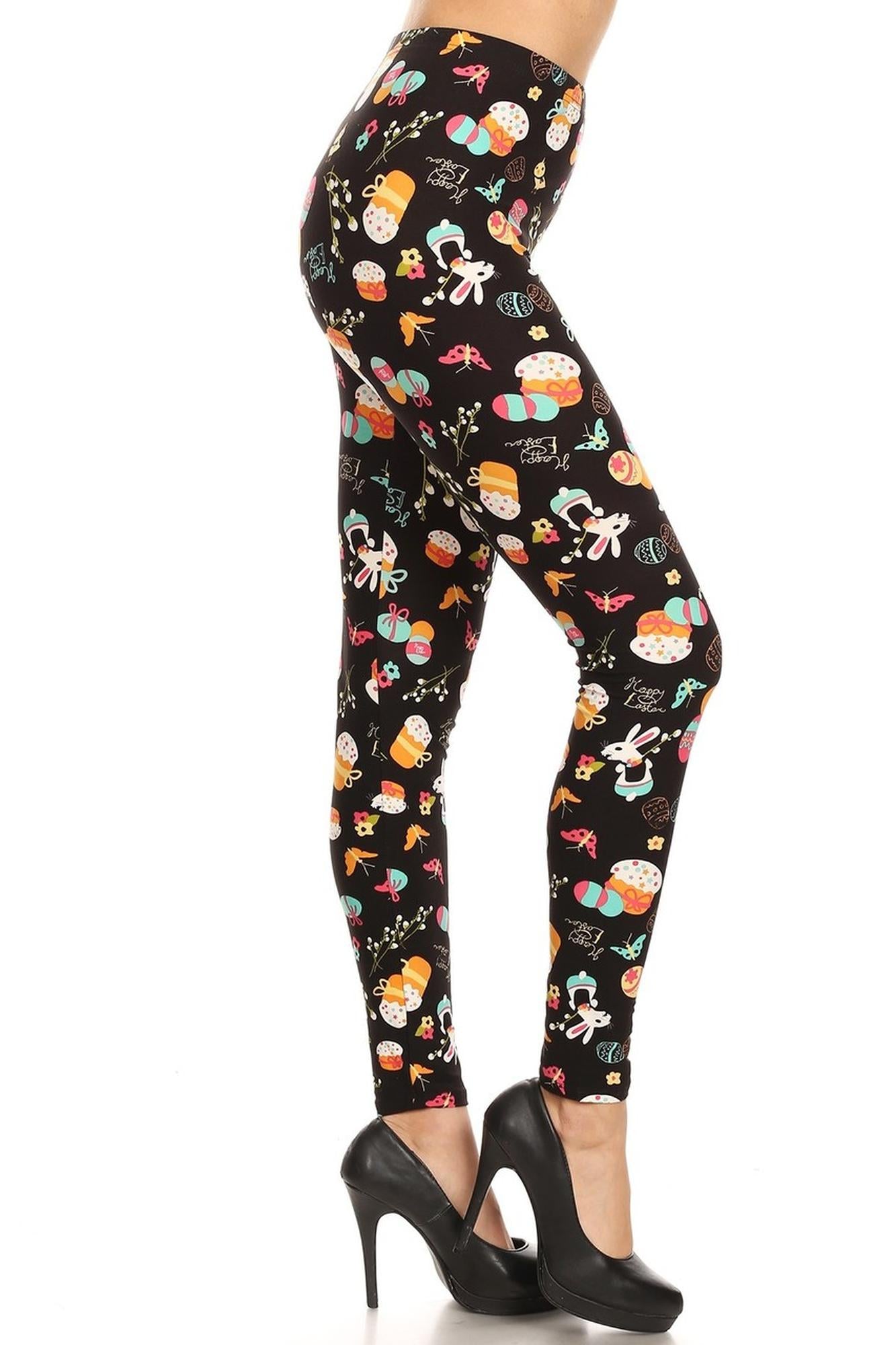 Wholesale Buttery Smooth Easter Extravaganza Leggings