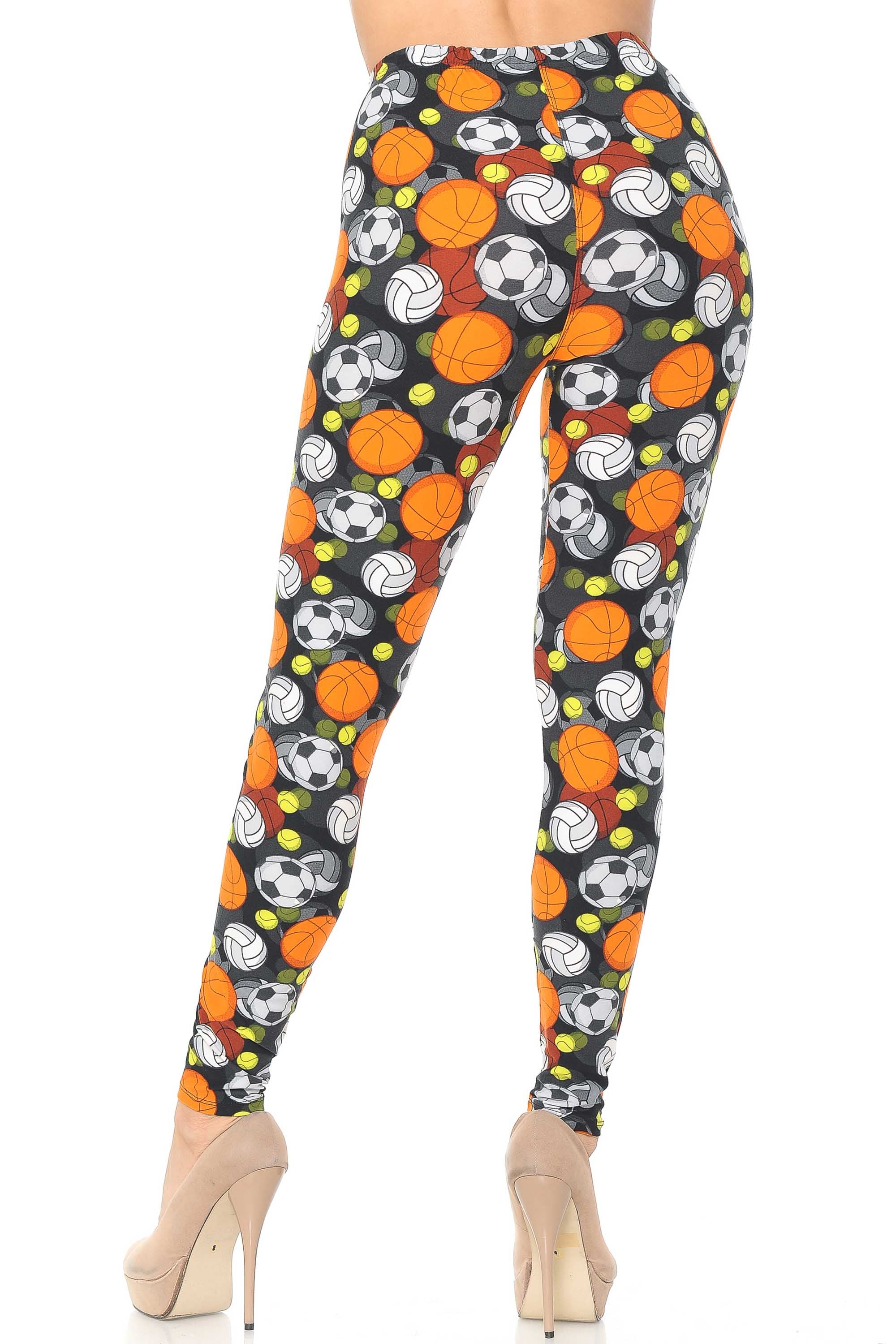 Wholesale Buttery Smooth Sports Ball Leggings