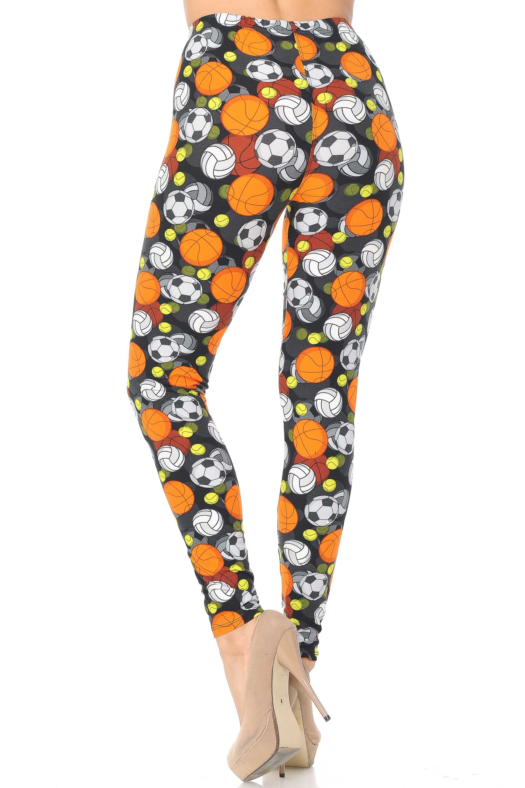 Wholesale Buttery Smooth Sports Ball Leggings