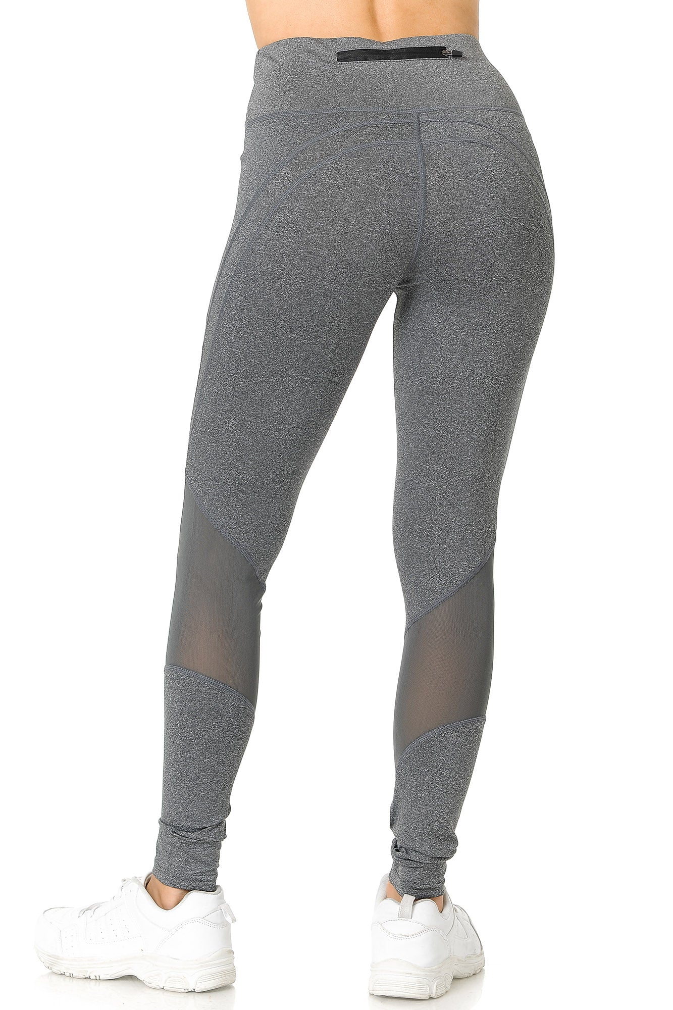 Wholesale Premium Panel Mesh Sport Workout Leggings