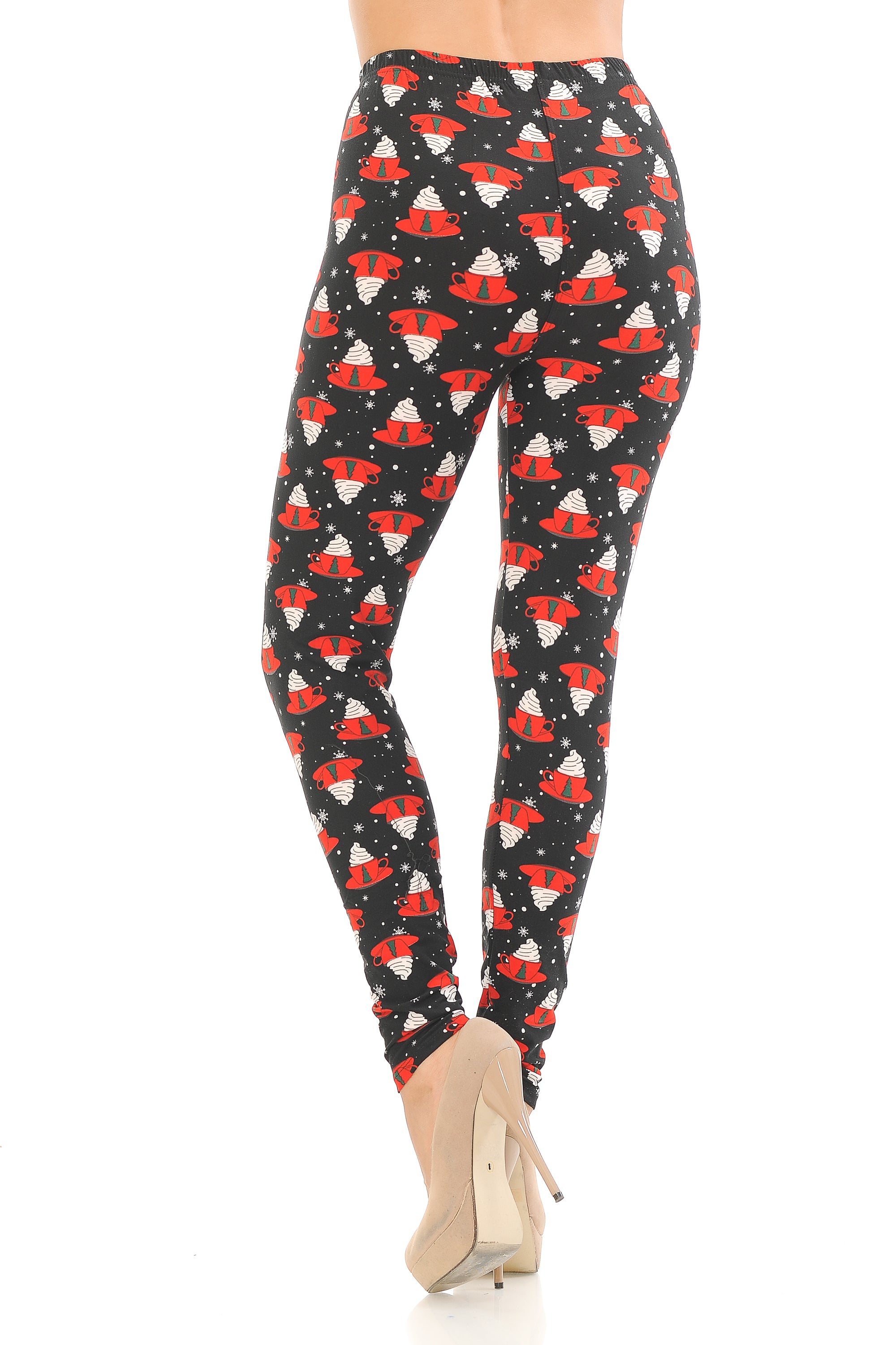 Wholesale Buttery Smooth Mocha Cappuccino Christmas Leggings