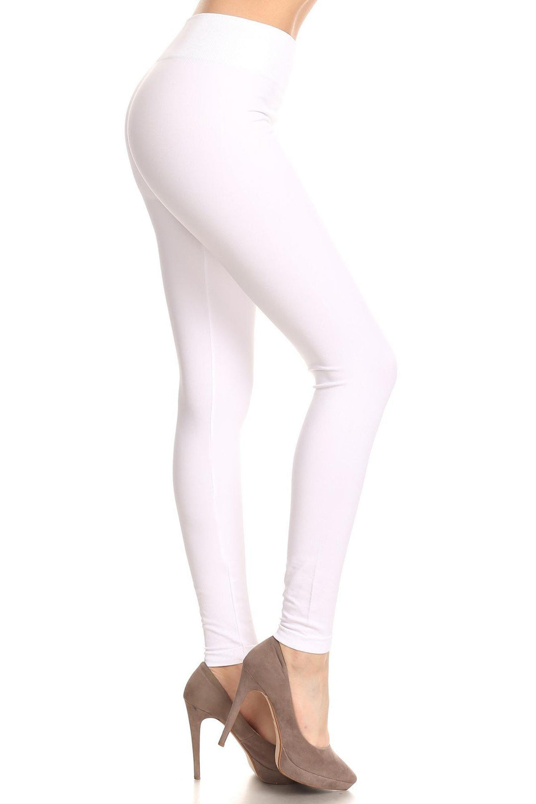 Wholesale Thick Solid Basic Leggings