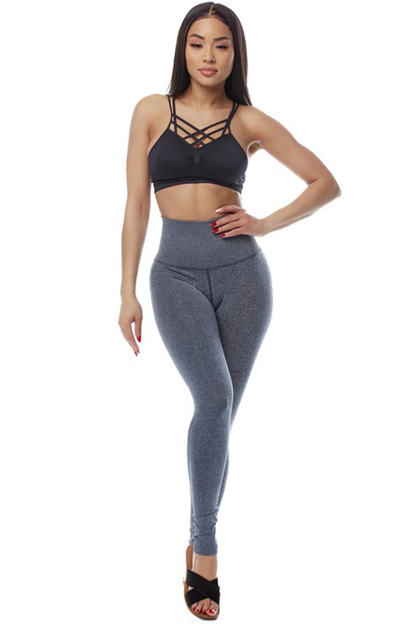 Wholesale Premium Fitness  Melange Sport Leggings
