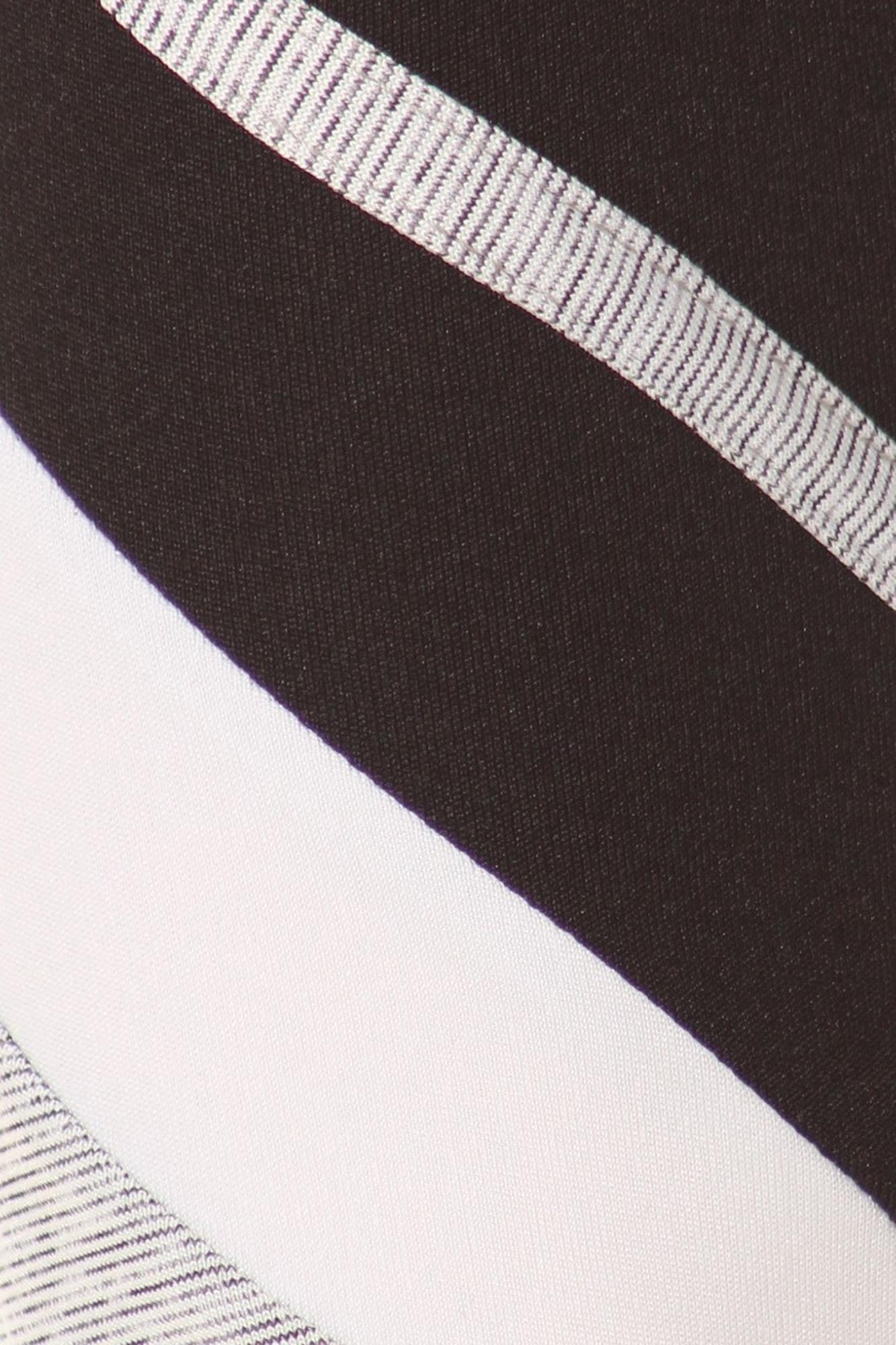 Wholesale Multi Tone Ankle Contrast Sporty Workout Leggings