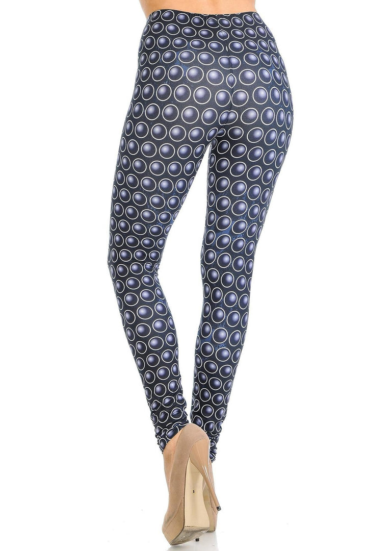 Wholesale Creamy Soft 3D Polka Dots Leggings