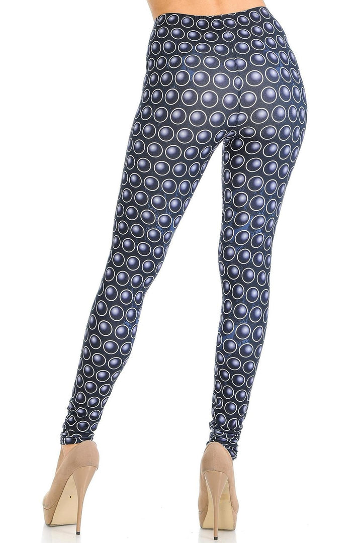 Wholesale Creamy Soft 3D Polka Dots Leggings