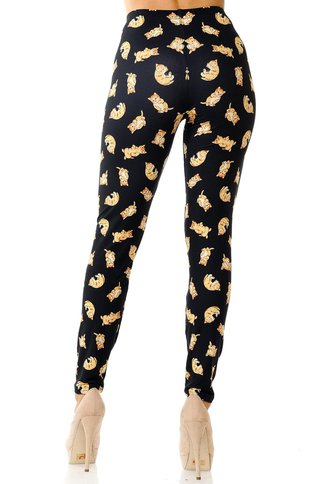 Wholesale Creamy Soft Playful Kitty Cats Leggings