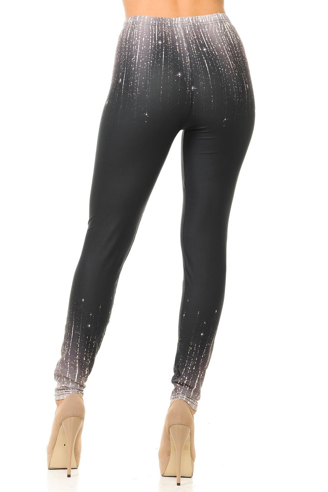 Wholesale Creamy Soft Sparkle Contour Leggings - Multi-Size