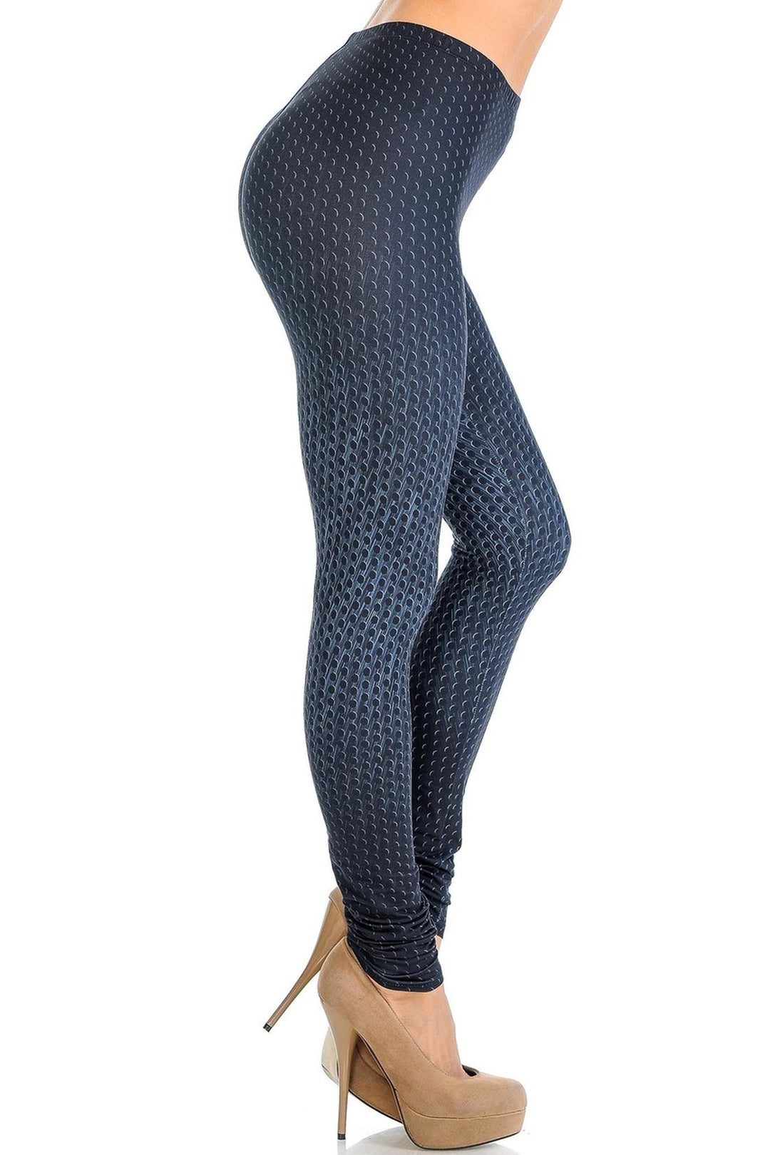 Wholesale Creamy Soft Textured Dots Leggings - Signature Collection