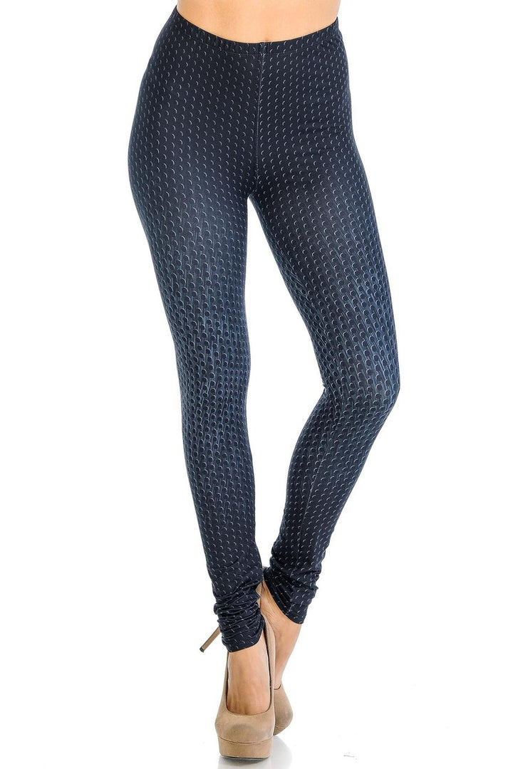 Wholesale Creamy Soft Textured Dots Leggings - Signature Collection