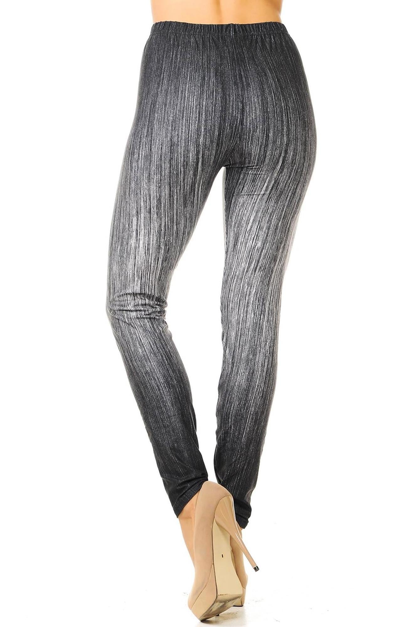 Wholesale Creamy Soft Vintage Ombre Fade Leggings - Multi-Size
