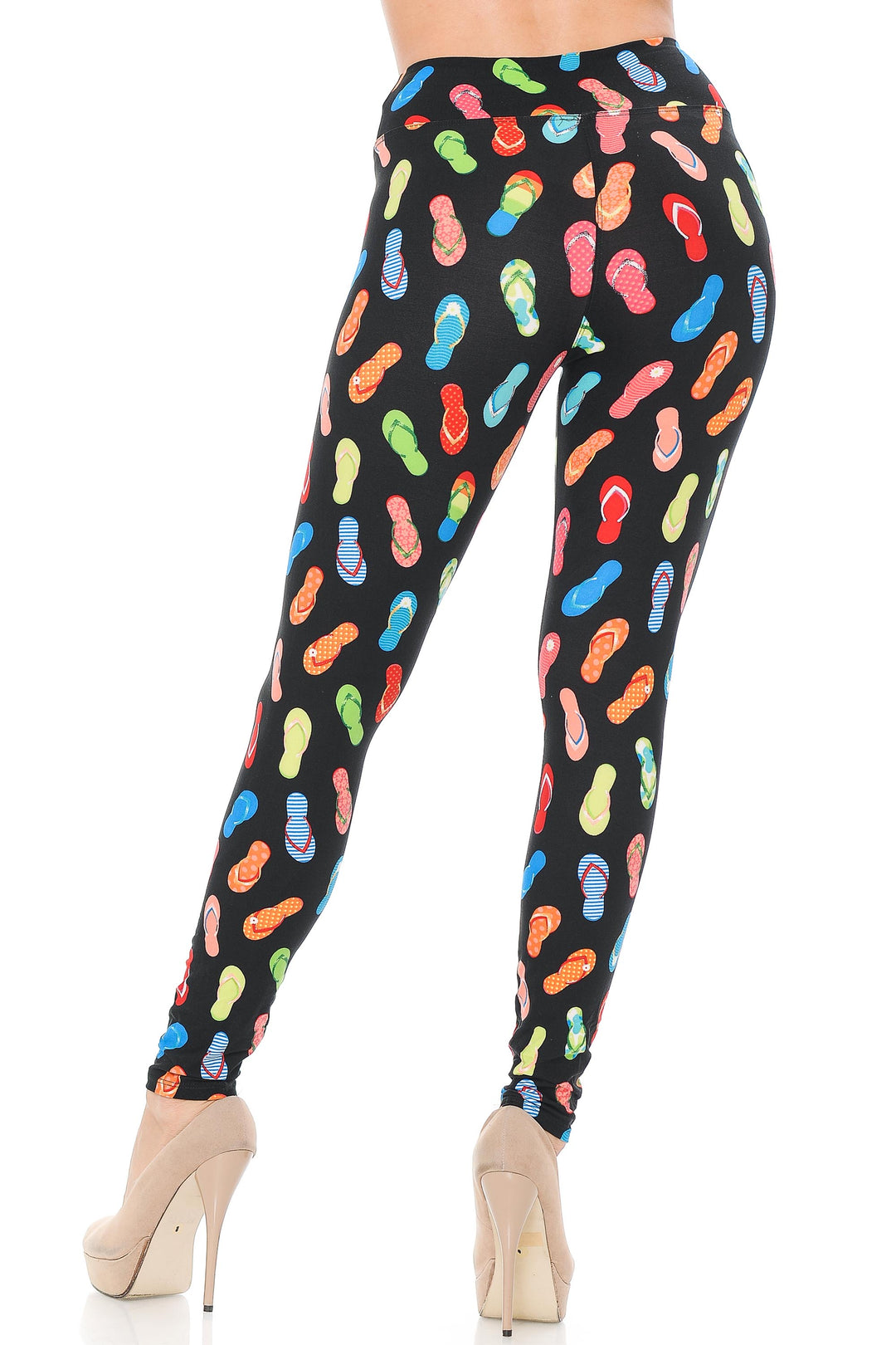 Wholesale Buttery Smooth Summer Beach Sandals High Waisted Leggings