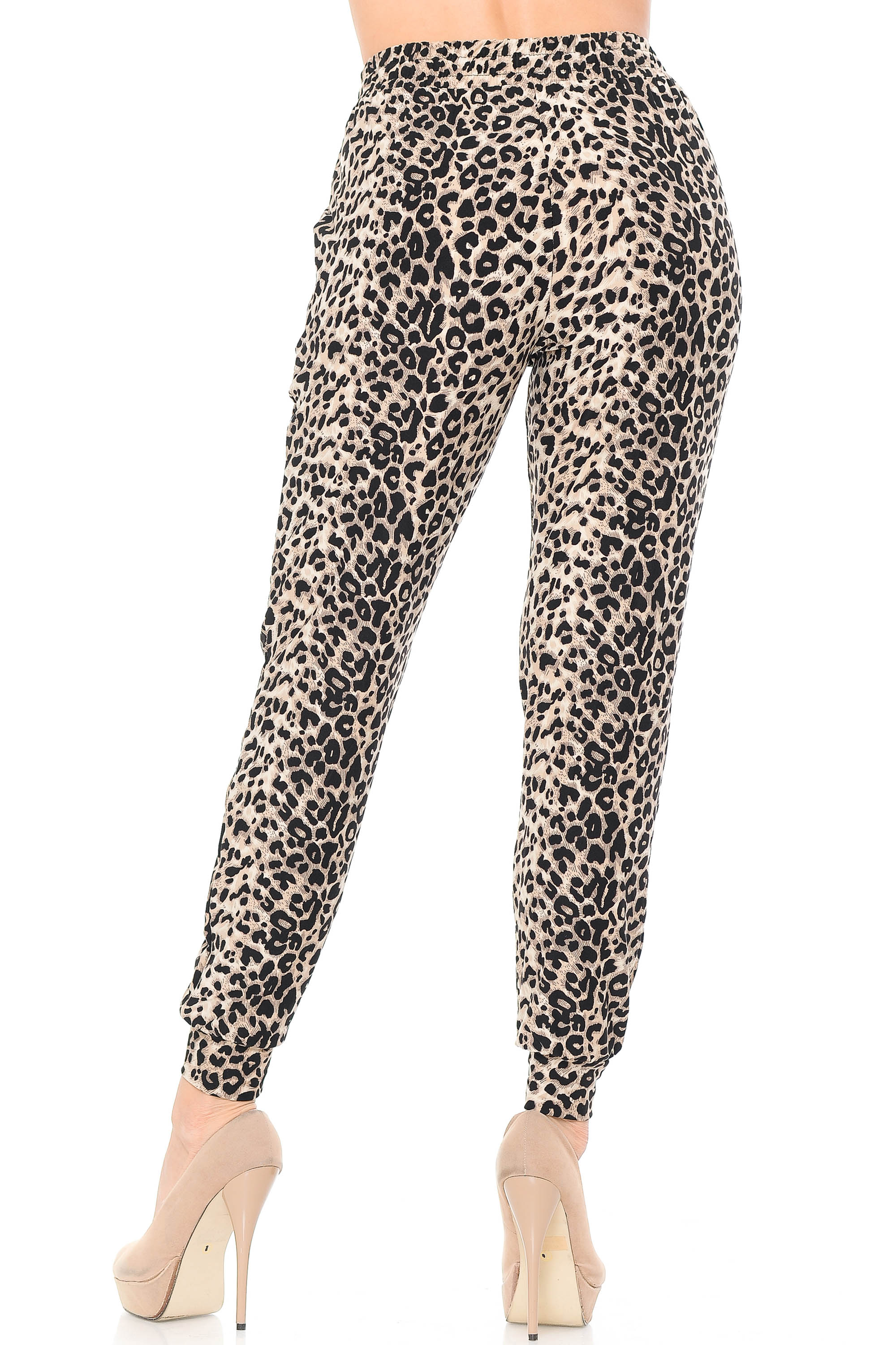 Wholesale Buttery Smooth Feral Cheetah Joggers