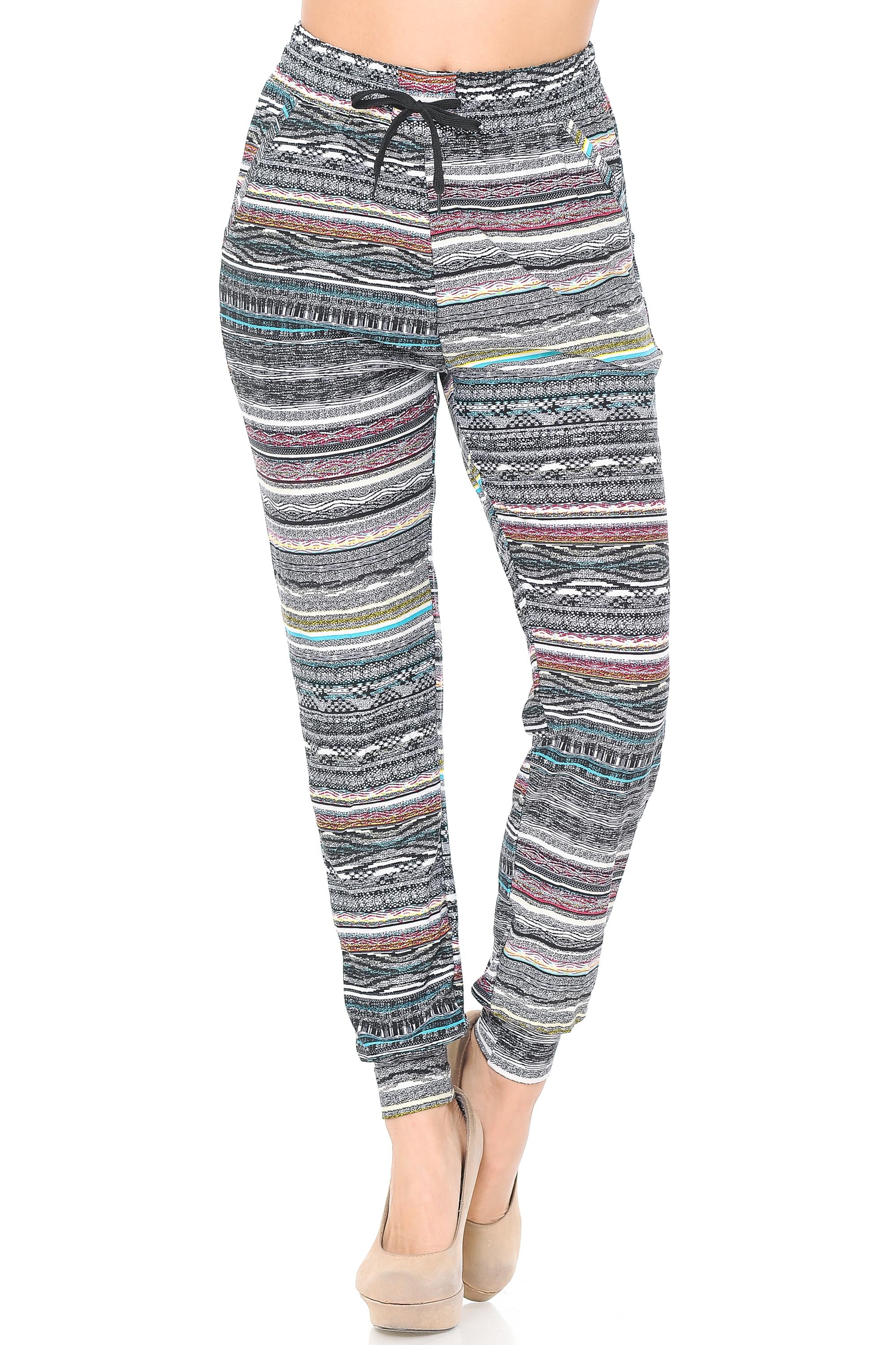 Wholesale Buttery Smooth Tribal Cascade Joggers