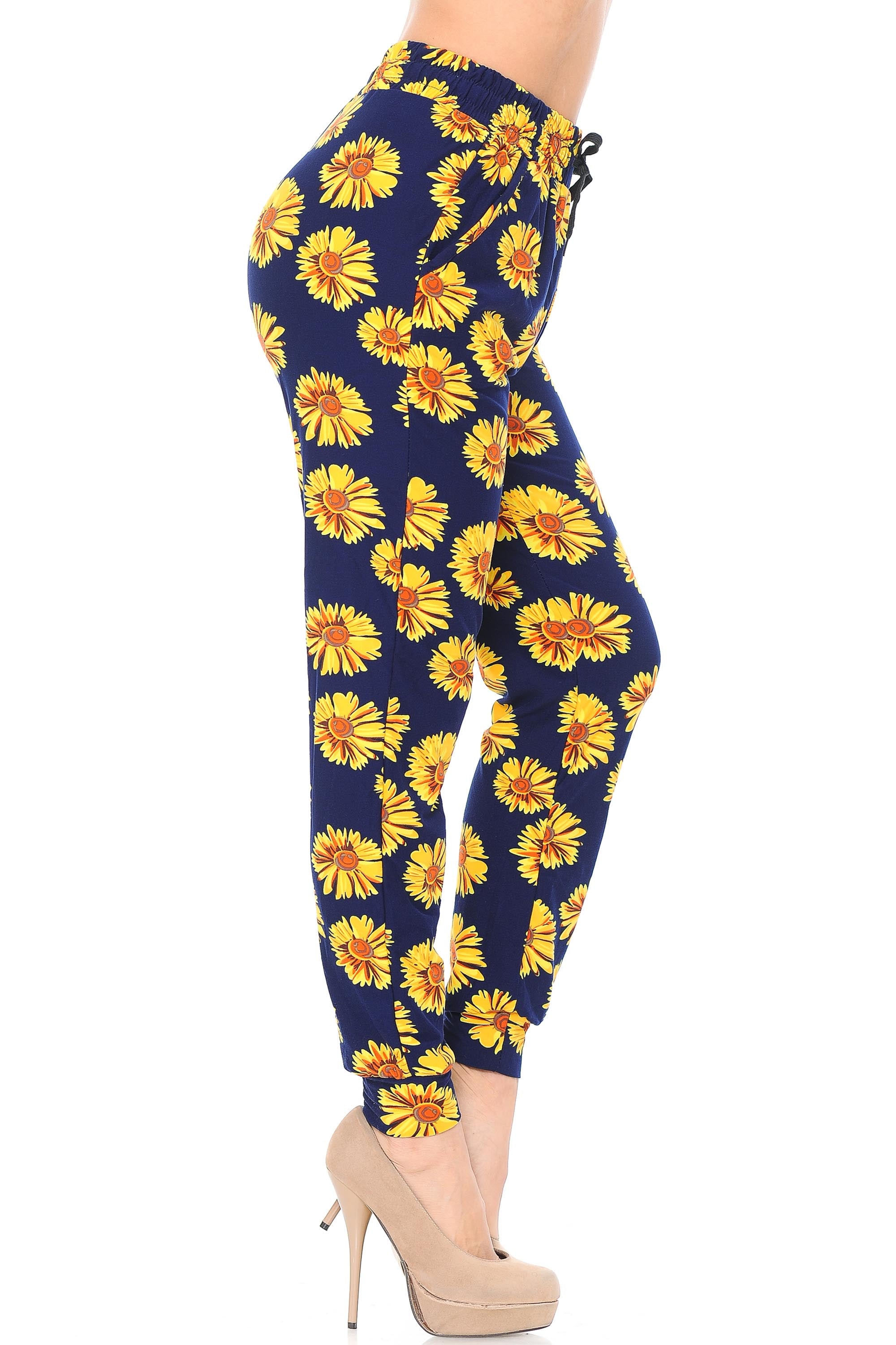 Wholesale Buttery Smooth Summer Daisy Joggers