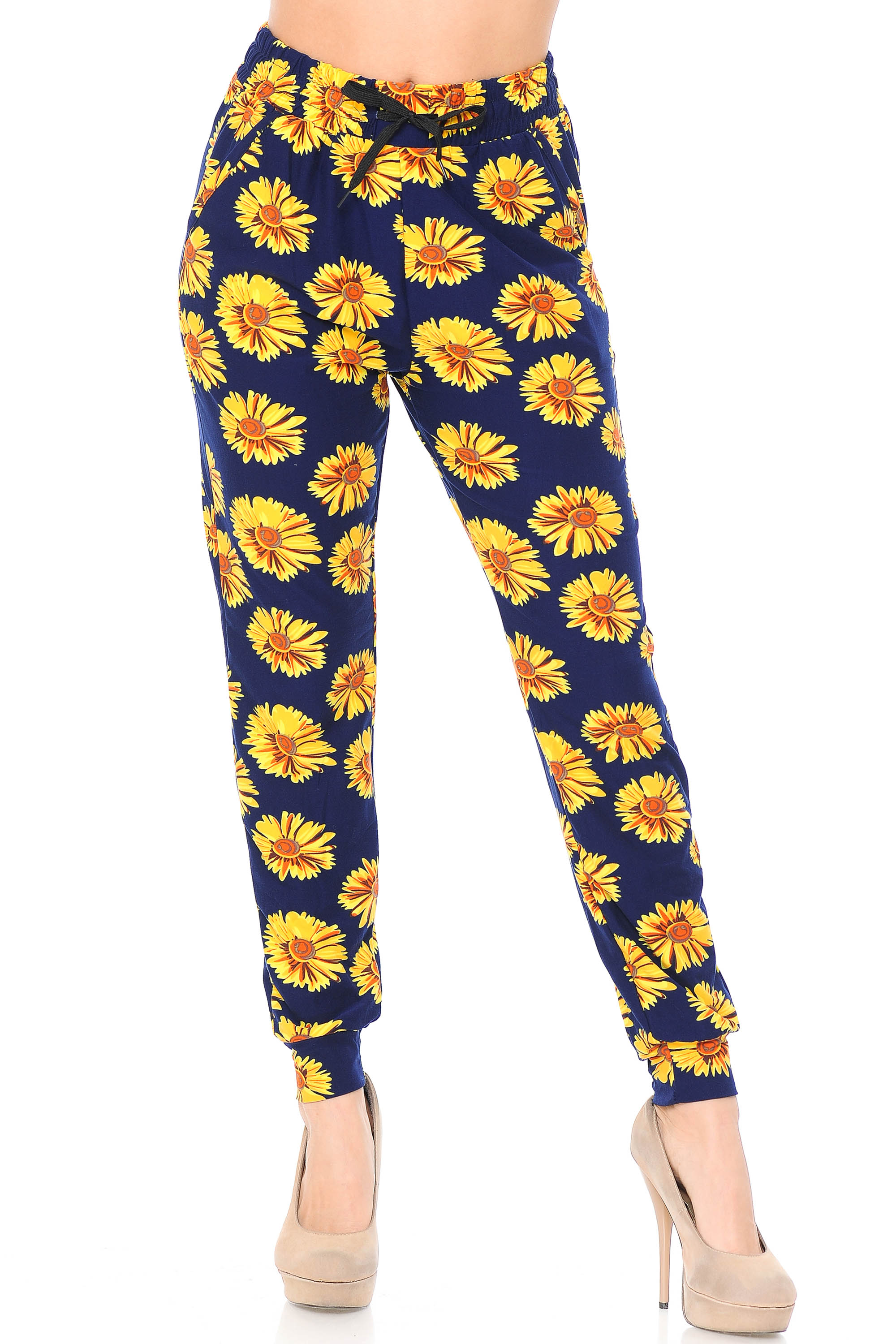 Wholesale Buttery Smooth Summer Daisy Joggers