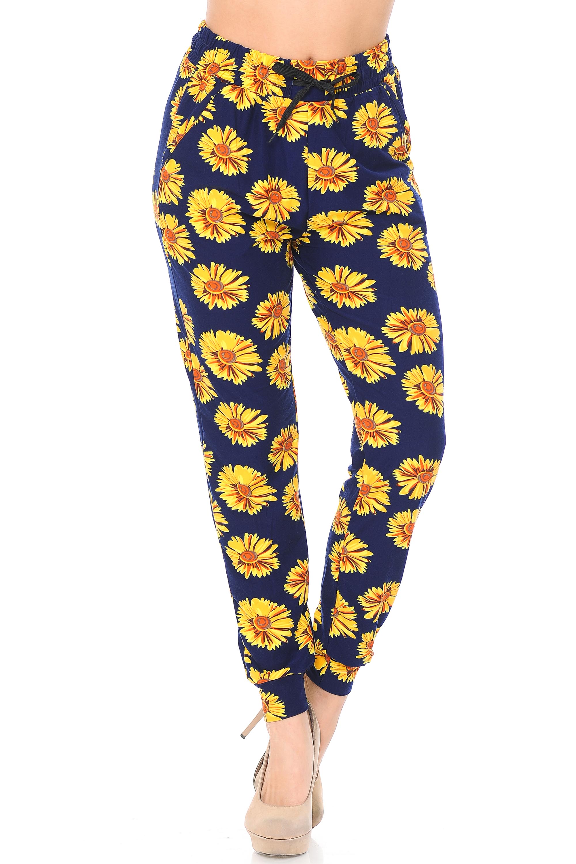 Wholesale Buttery Smooth Summer Daisy Joggers