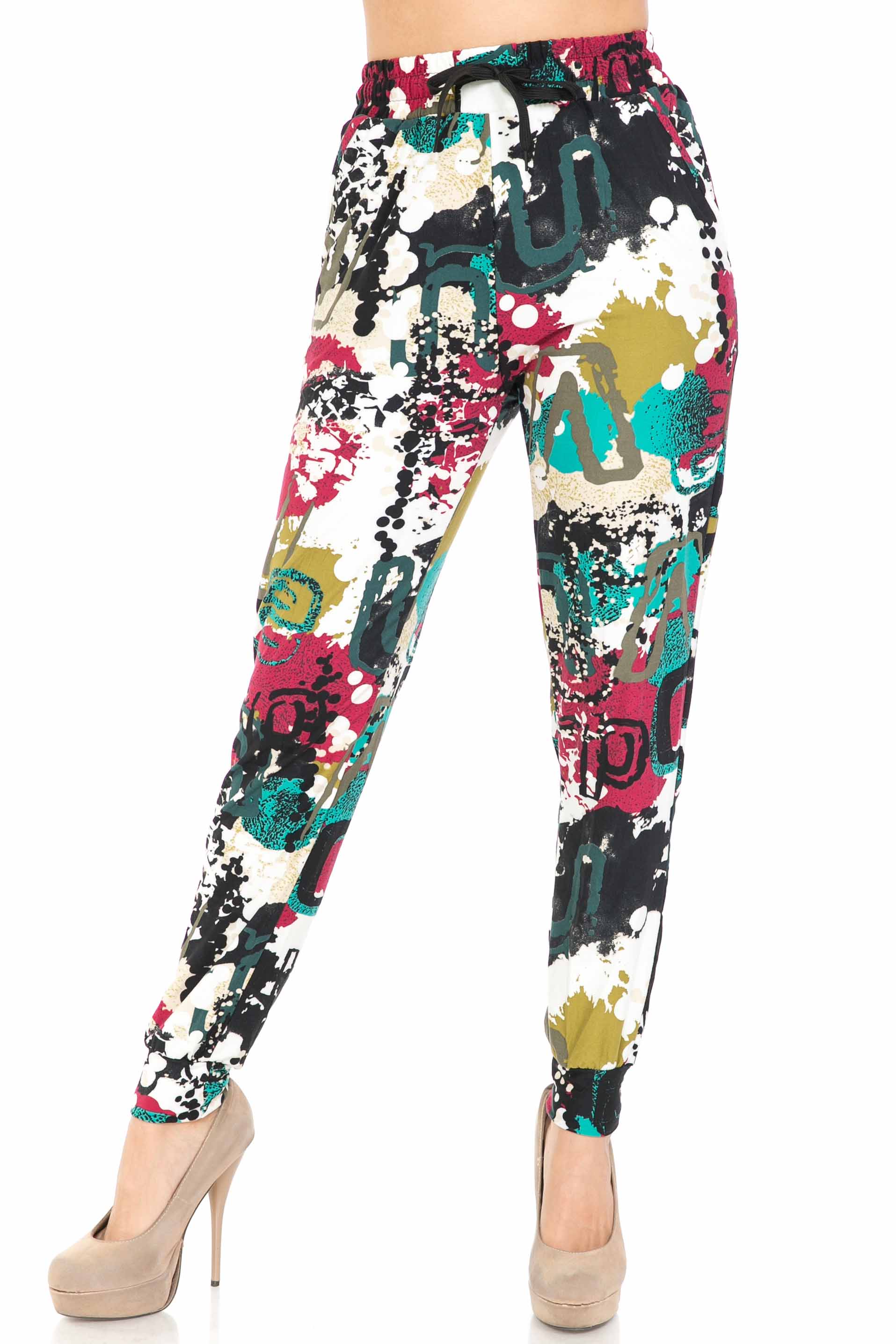 Wholesale Buttery Smooth Summer Picasso Joggers