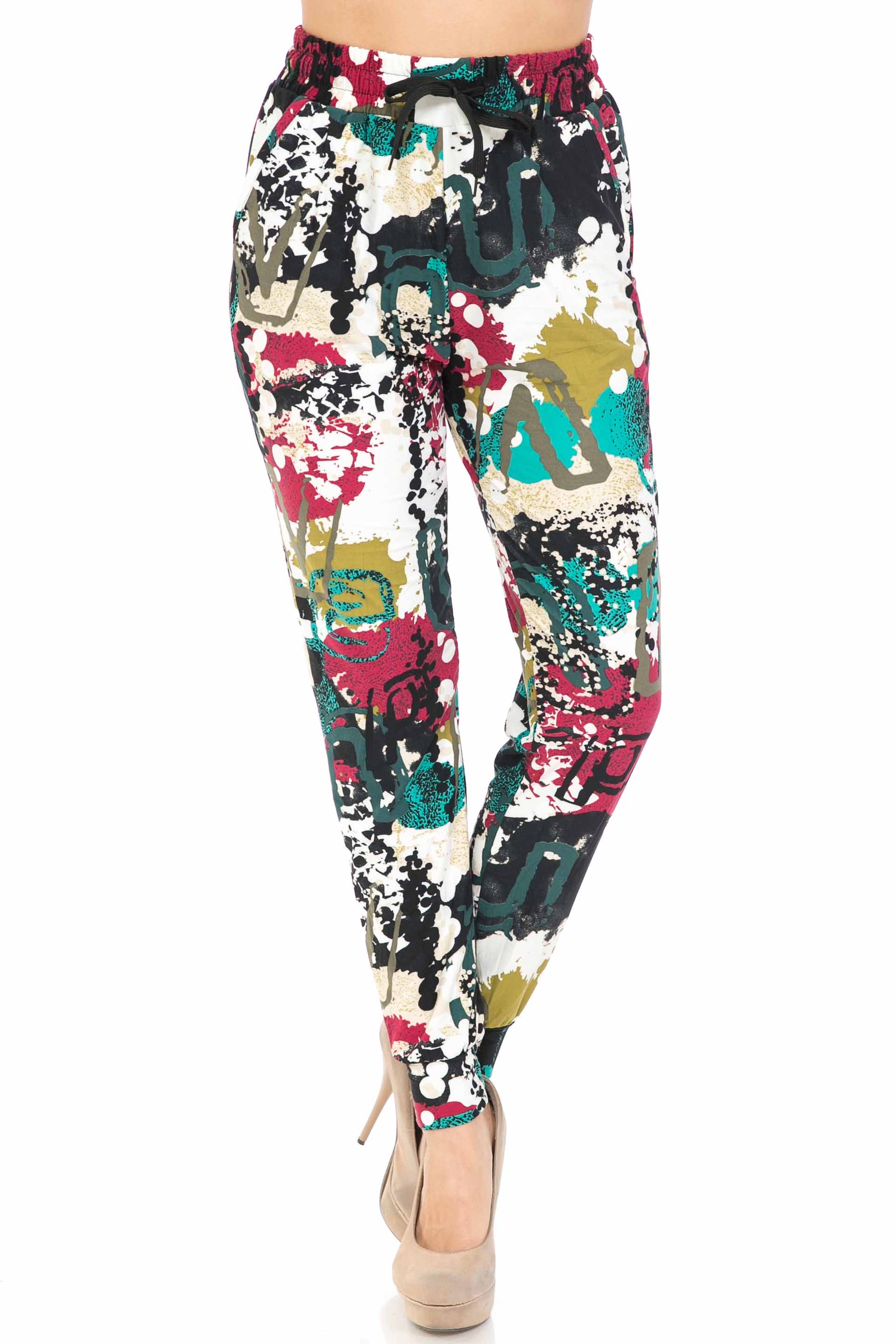 Wholesale Buttery Smooth Summer Picasso Joggers