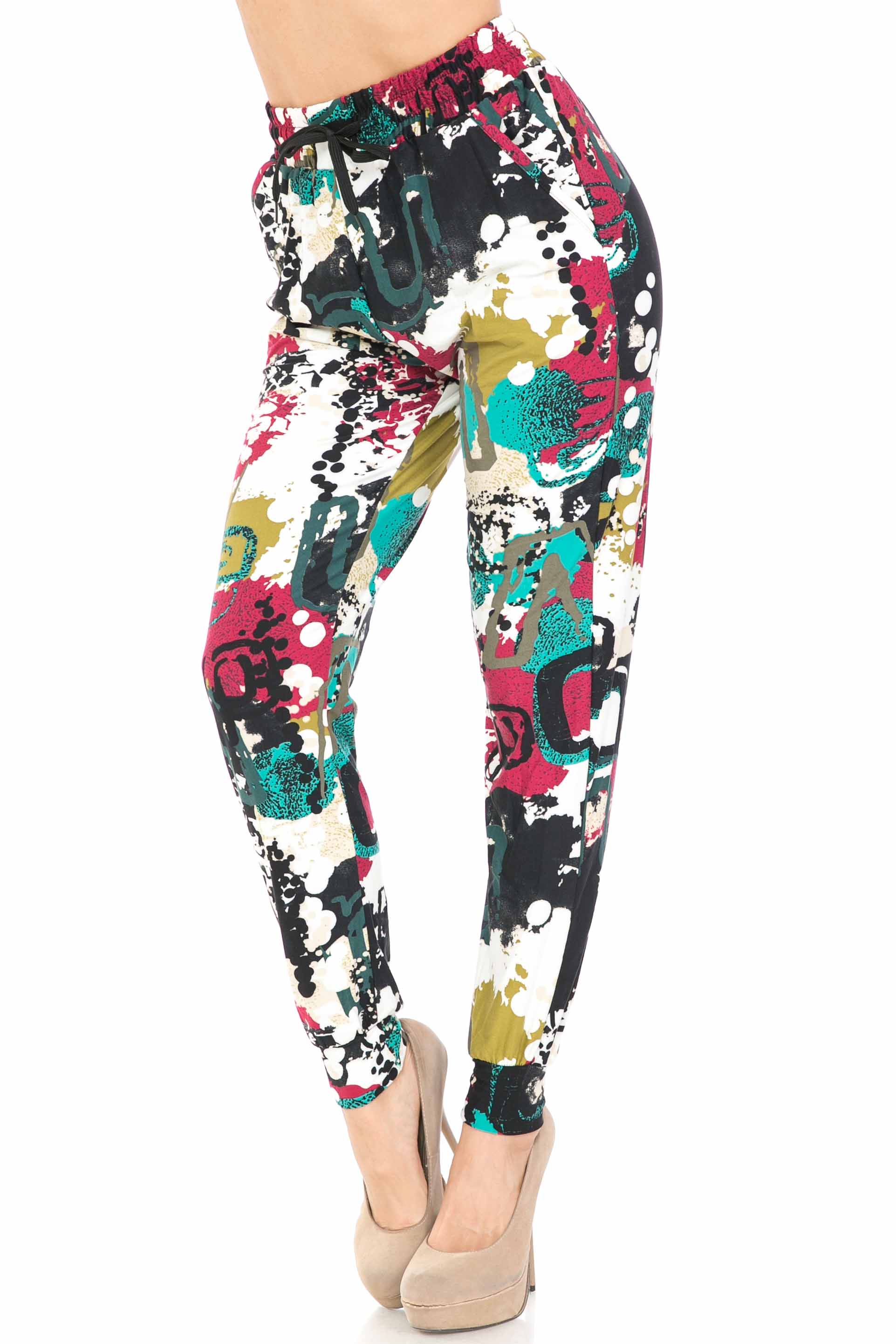 Wholesale Buttery Smooth Summer Picasso Joggers