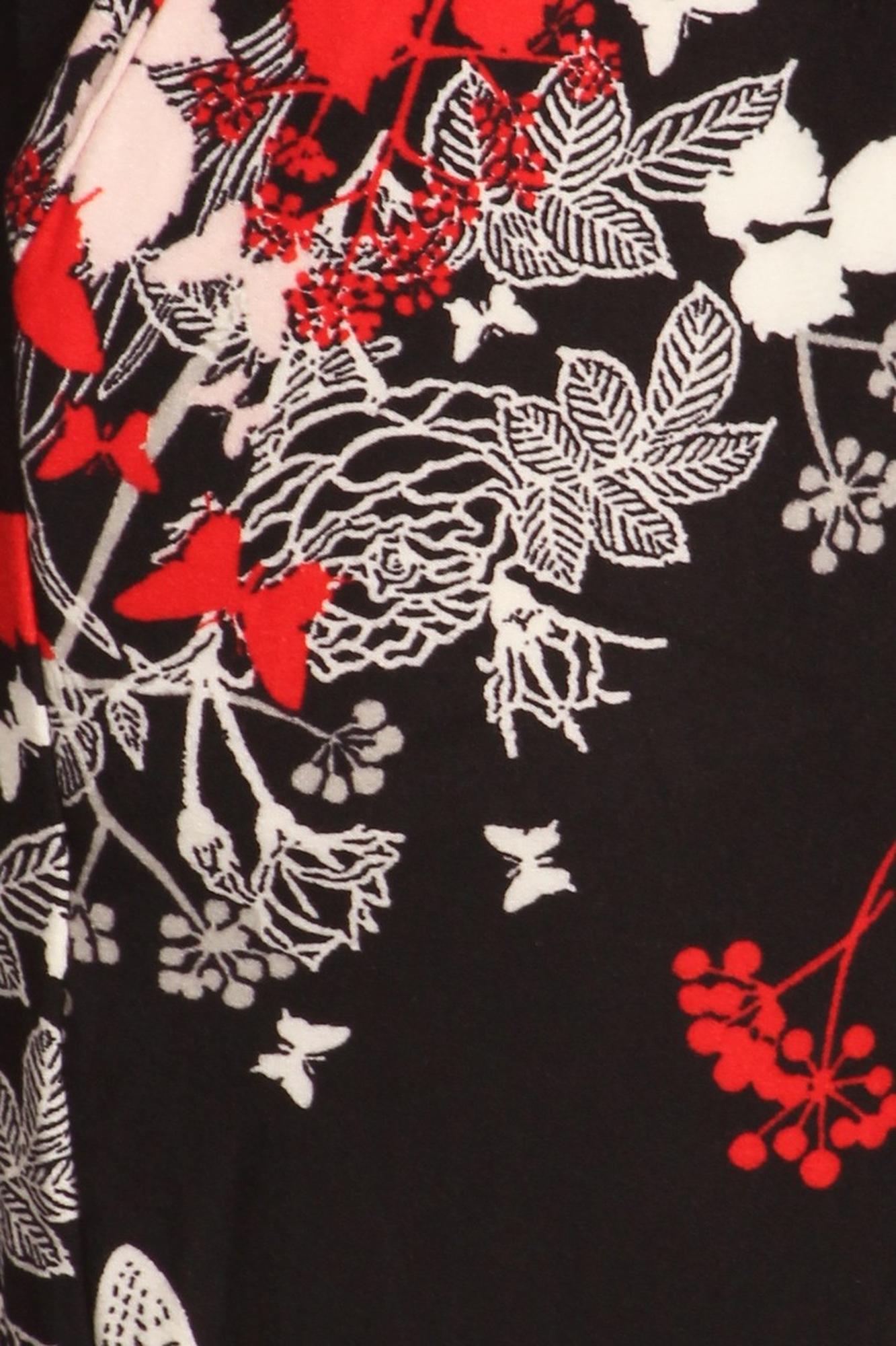 Wholesale Buttery Smooth Butterfly Bloom Joggers