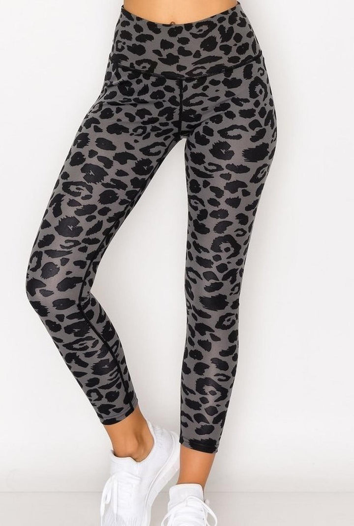Wholesale Wild Leopard Workout Leggings