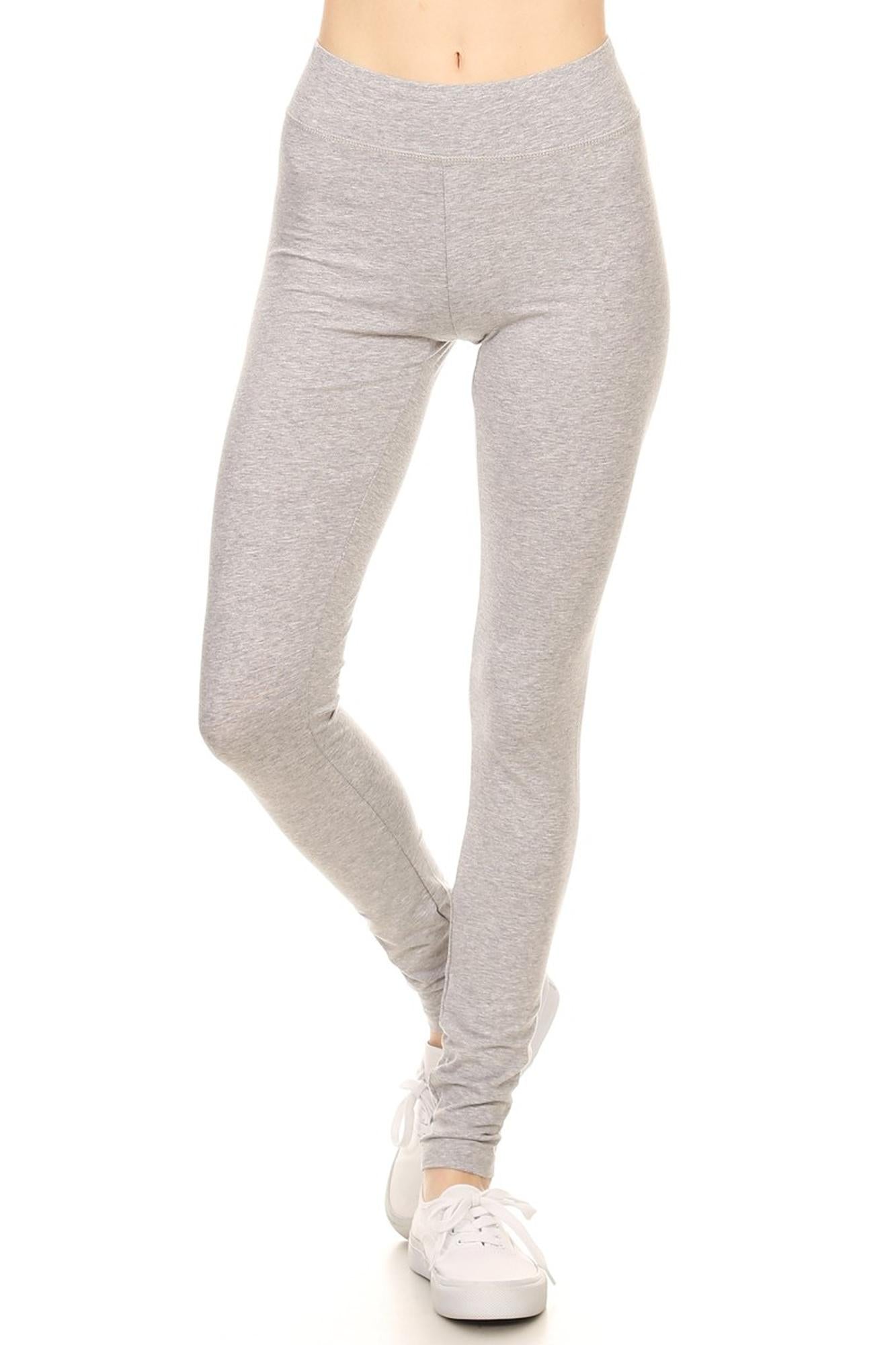 Wholesale High Waisted Cotton Sport Leggings