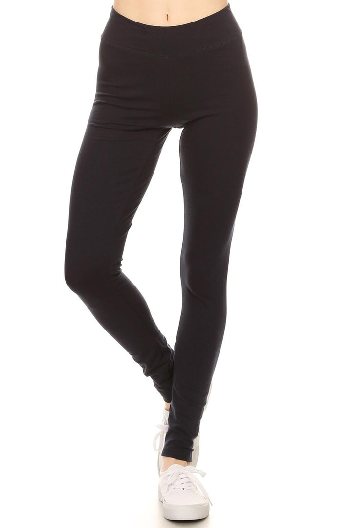 Wholesale High Waisted Cotton Sport Leggings