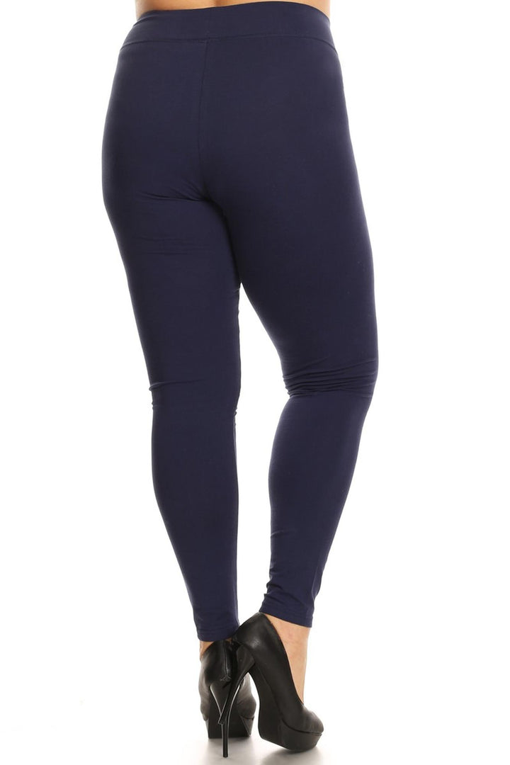 Wholesale High Waisted Cotton Sport Plus Size Leggings