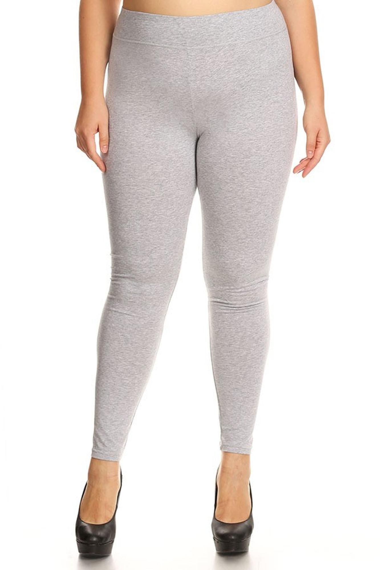 Wholesale High Waisted Cotton Sport Plus Size Leggings