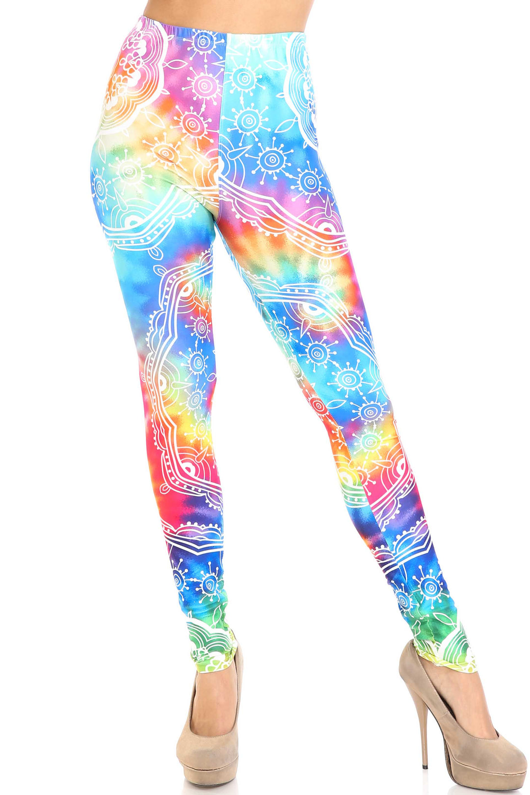 Wholesale Creamy Soft California Tie Dye Leggings - By USA Fashion